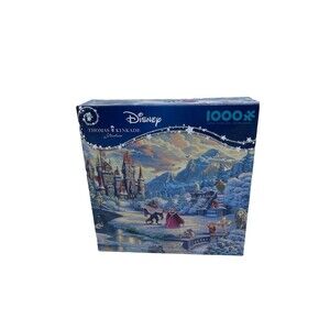 Ceaco 1000 piece-Disney:  Beauty & the Beast Winter Enchantment-jigsaw puzzle